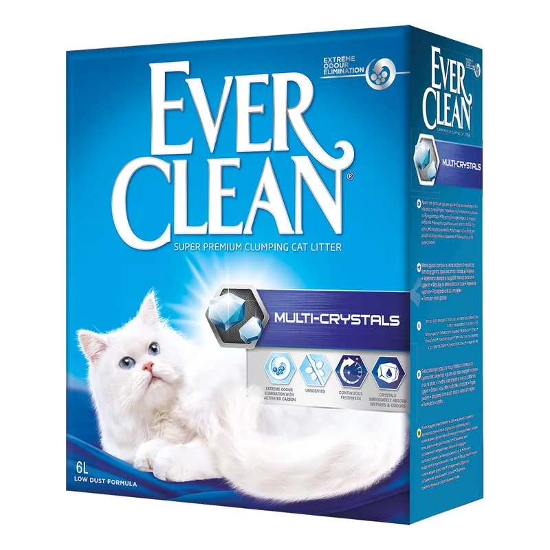 Наполнитель ever clean для кошачьего туалета комкующийся